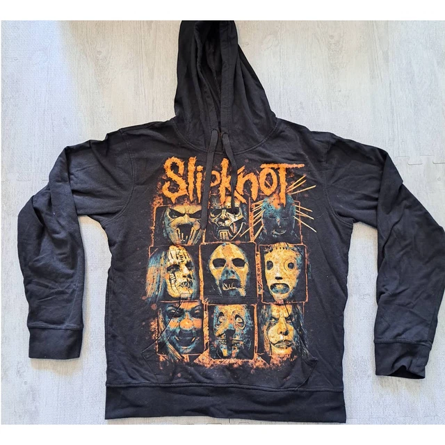 Slipknot Hoodie Mens Extra Large XL Black Hooded Sweatshirt Pullover 2011