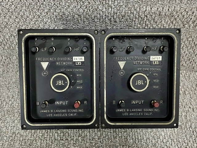 JBL LX5　ネットワーク ペア JBL LX5 CROSSOVER Network Pair for C50 C51 375 LE15A Vintage
