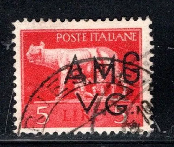 Italy  Italian  Europe  Stamps   Overprint A.m.g.v.g. Used Lot 1417M