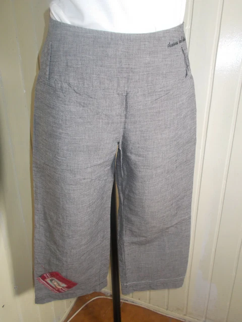 Pantalon Court (pantacourt) IKKS En Coton épais Marron - Taille 40 Femme - Occasion Très Bon état