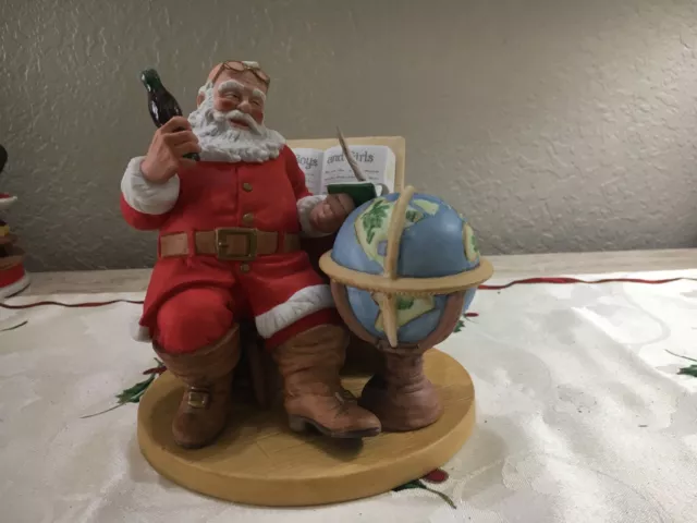 COCA COLA THE CLASSIC SANTA CLAUS 1st ANNUAL XMAS 1983 FIGURINE ROYAL ORLEANS