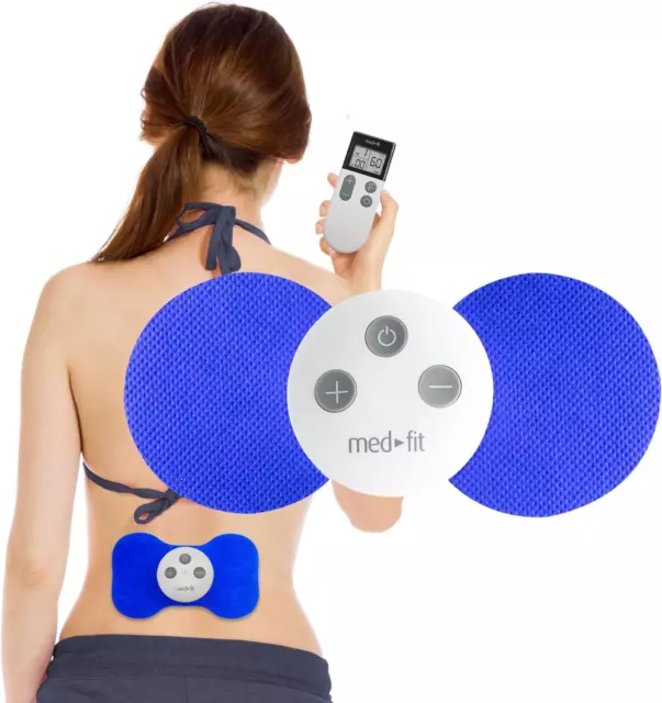 Med-Fit Sans Douleur Rechargeable Mini TENS & EMS Mini Sans Fil Digital TENS & M 2