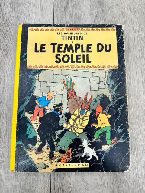 Les Aventures De Tintin "Le Temple Du Soleil" 1949?