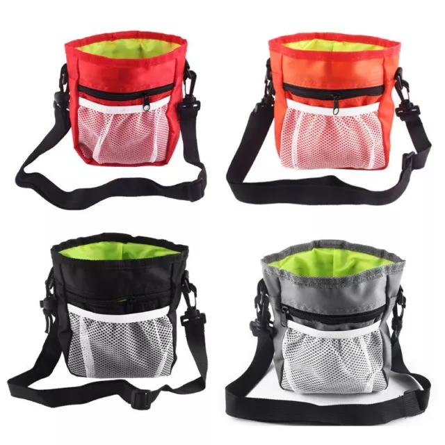 Detachable Pet Training Treat Bag Dog Pouch Feed Pocket Waist Shoulder Bag