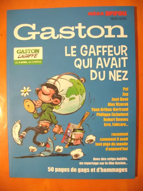 Méga Spirou Hors-Série: Gaston, le Gaffeur qui avait du nez: 50 pages de gags
