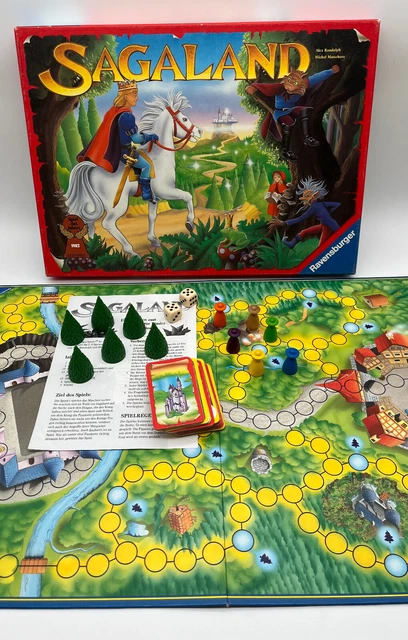 Ravensburger Sagaland - ab 6 Jahren - Spiel des Jahres 1982 - vollständig