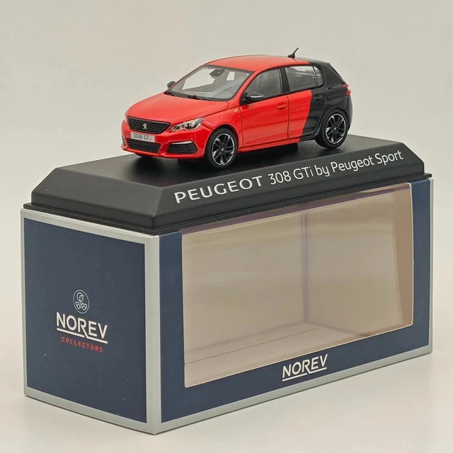 NOREV Plastic 1/43 - Peugeot 204 Coupé Red N° 147