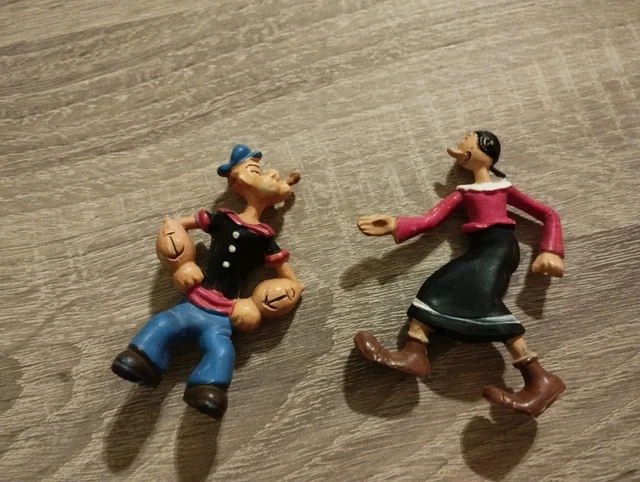 Téléphone Vintage Popeye 1982 – Hauteur 25 Cm, Objet Culte Déco