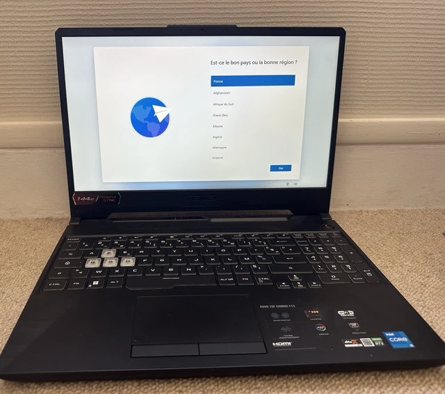 ASUS TUF GAMING F15 FX505LH-HN004 - Achetez au meilleur prix