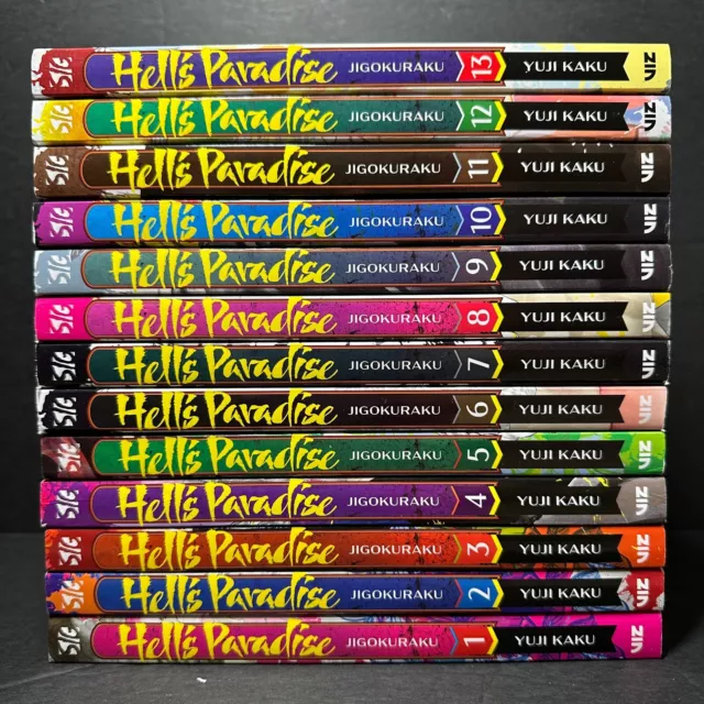 HELL’S PARADISE JIGOKURAKU Manga Volumes 113 Complete English New Authentic EUR 143,41