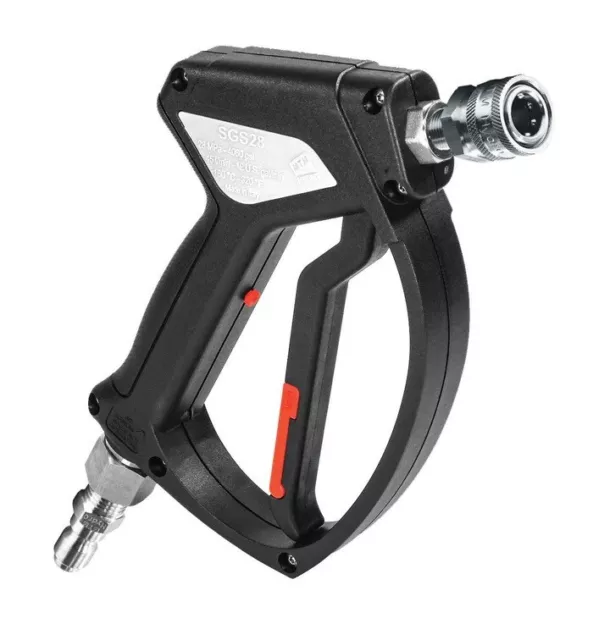 Pressure Washer Spray Gun Easy Hold Live Swivel Quick Connects Stainless Steel