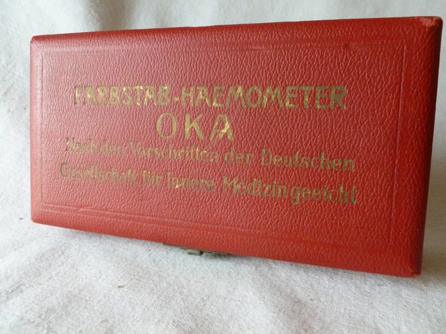 Farbstab - Häemometer Oka-Instrumente-Medizin-Doktor-Arzt-