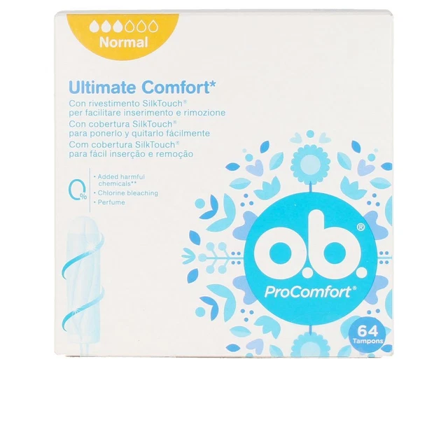 Higiene O.b. unisex O.B. PROCOMFORT NORMAL tampón 64 u