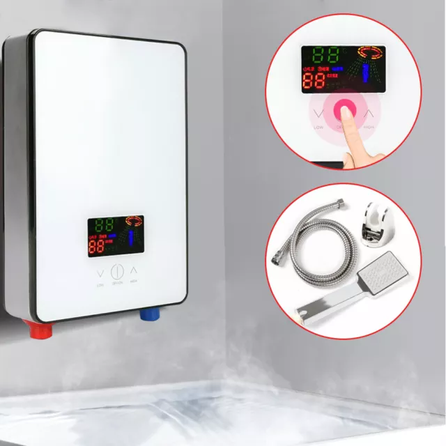 Chauffe-eau instantané électrique salle de bain douche eau chaude bain douche