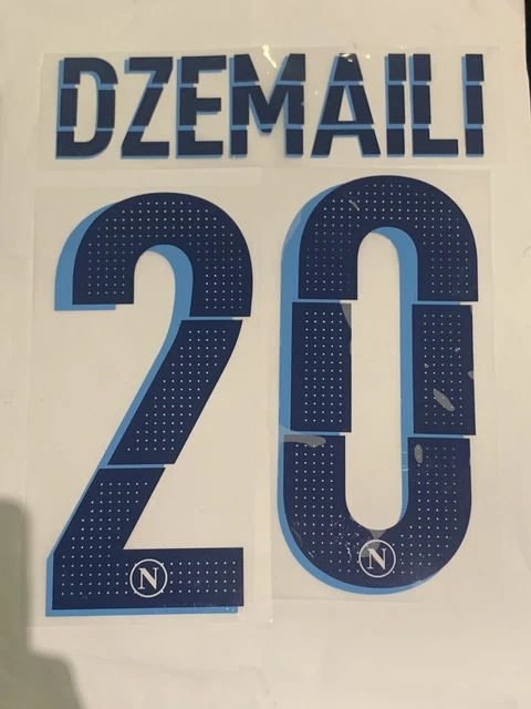 SSC NAPOLI NAMESET KIT NOME+NUMERO Inler 88 UFFICIALE Serie A