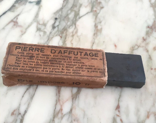 Pierre à Affûter à Huile TILL. 150 Mm - Double Grain 120/320 - Pour Affûtage Précis Couteaux, Ciseaux, Lames - Marque Cogex