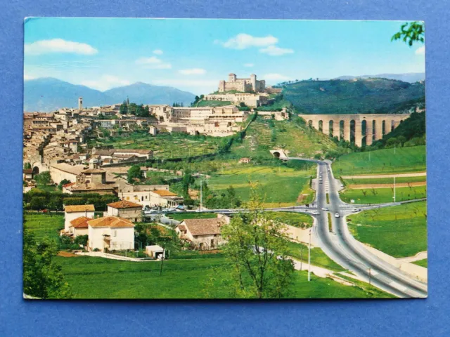 Cartolina Spoleto - Panorama - 1982