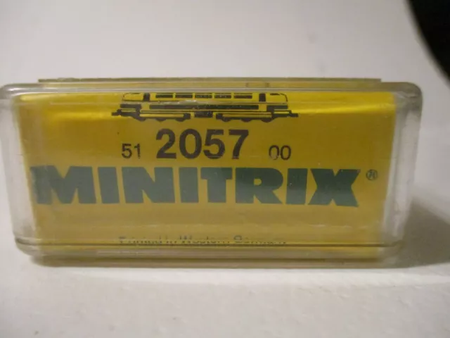 Minitrix 2057 für BR 103 LEERVERPACKUNG Spur N 1:160