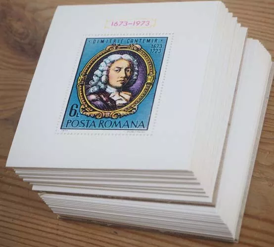 1973 Rumänien; 200 Blocks Fürst Dimitrie, postfrisch/MNH, Bl. 105, ME 800,-