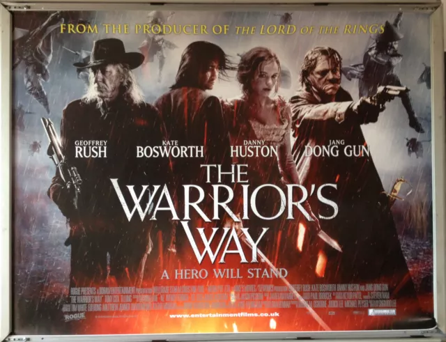 Cinema Poster: WARRIORS WAY, THE 2010 (Quad) Geoffrey Rush Kate Bosworth