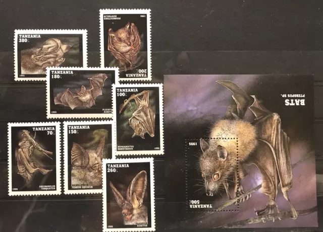 Tanzania - Bats / Wild Fauna / Animals / Nature - Timbres  stamps - MNH** Del.18