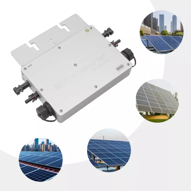 Inversor solar WVC700W Grid Tie MPPT micro inversor control 22-50VDC