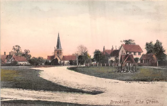 Carte Postale Surrey Brockham The Green