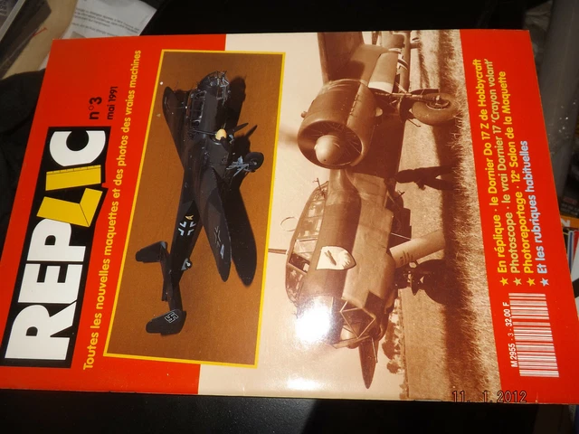 +32$$ Revue Replic n°3 Dornier Do 17 Z /