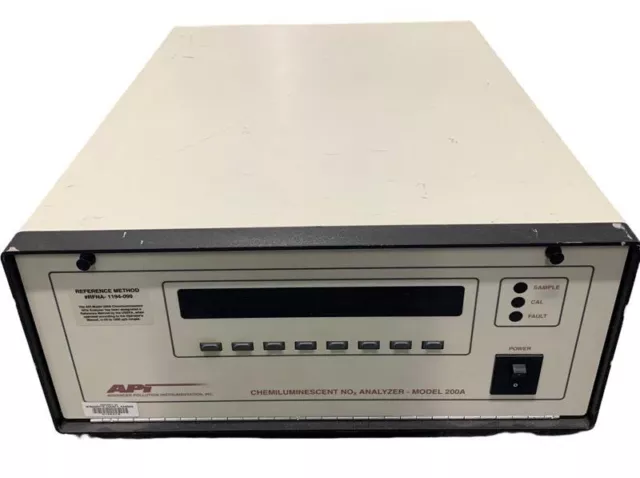 Teledyne API Model 200A Chemiluminescent NO2 Analyzer w/ Power Adapter