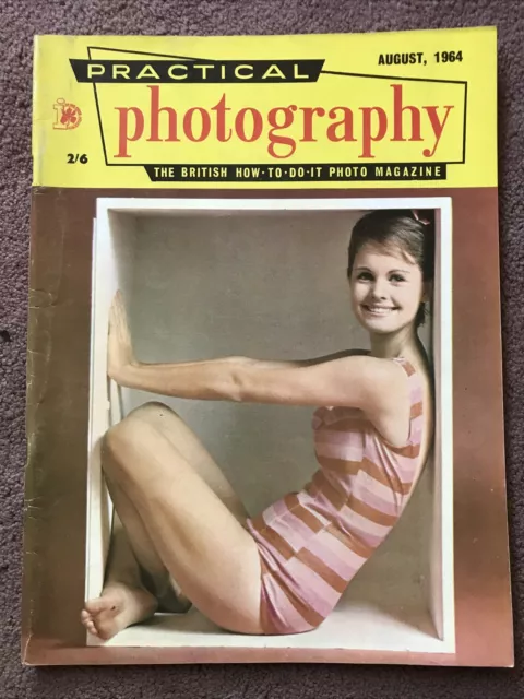 Practical Photography Magazine-August 1964-VGC