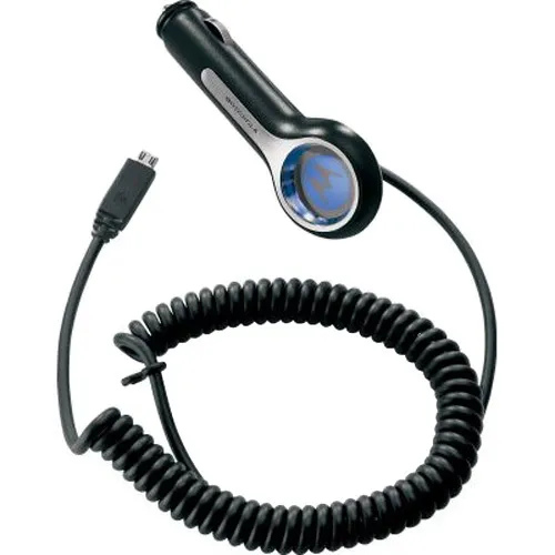 Neuf Original Motorola OEM Deluxe Voiture Véhicule Dc Chargeur Pour i1 i9 i410