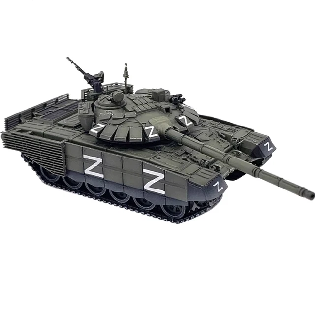 Char T72B3 1/43 Ukraine – Édition Limitée ADB, Métal/plastique (Neuf, Très Rare)
