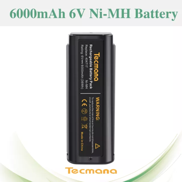 6000mAh 6V Ni-MH Battery For Paslode 404717 900421 900600 901000 900400 900420