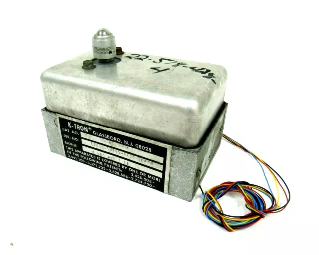 Used K-Tron 3002 Load Cell 2 Vdc Per 1 Lb