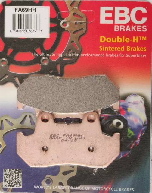 EBC Double-H Sintered Metal Brake Pads FA69HH