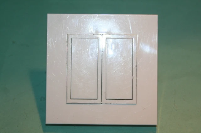 Double Bouton poussoir pour télérupteur Legrand Mosaic 50 ancien modèle