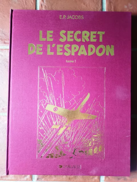 JACOBS - BLAKE & MORTIMER LE SECRET DE L'ESPADON T.1 Tirage de Tête - 1985