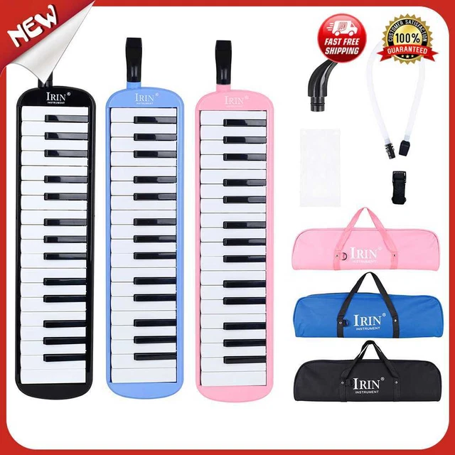 es Durable 32 Keys Piano Melodica Set with Carrying Bag Melodic Playing Keyboard