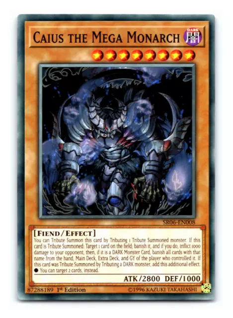 Caius the Mega Monarch - SR06-EN008   - Common - 1st Edition -   Yugioh