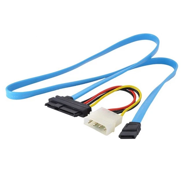 SAS Serial-Attached SCSI SFF-8482 To SATA Cable HDD Hard Disk Drive Adapter Cord