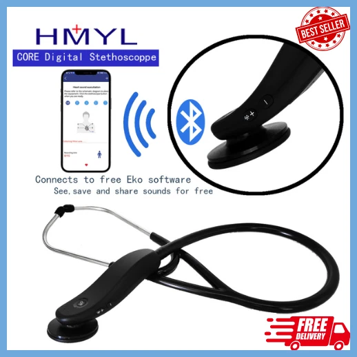 Electronic Medical Bluetooth Digital Stethoscope Wireless Intelligent+fast Ship