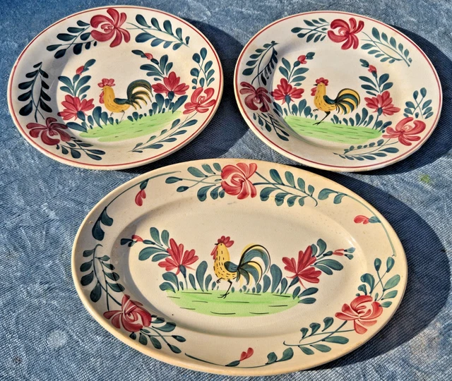 Service vaisselle ancienne porcelaine début XXème - Arts de la table