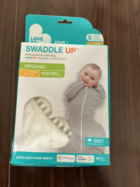 Love To Dream Swaddle Wrap UP Wrap Organic/ Cream/ Size: S
