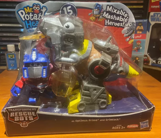 Mr. Potato Head Transformers Mixable, Mashable Heroes Optimus Prime and Grimlock