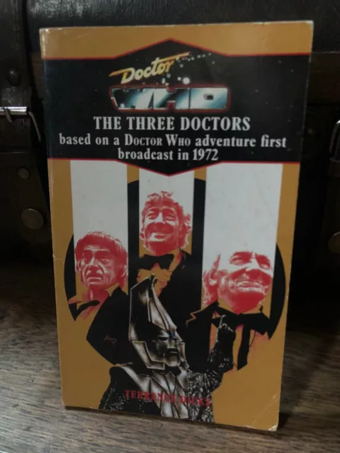 Doctor Who and the Three Doctors Terrance Dicks. Target Book (1991). Virgin Blue
