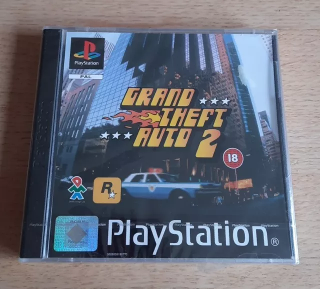 Grand Theft Auto 2 GTA Sony Playstation 1 PS1 - Nuovissimo - Sigillato