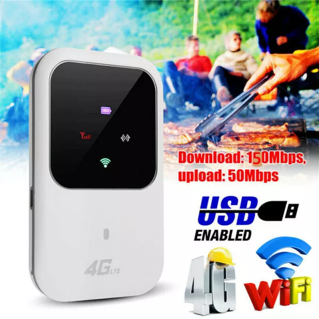 150Mbp 4G LTE Mobile Broadband WiFi Wireless Router Portable WiFi Hotspot UK