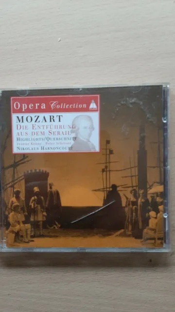 Mozart Die Entfuhrung aus dem serail Highlights Nikolaus Harnoncourt CD