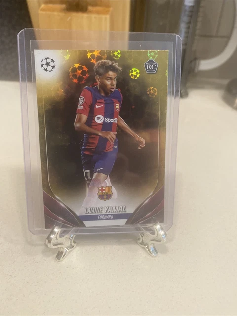 LAMINE YAMAL 2024 Topps UCC Competizioni UEFA per club oro Starball