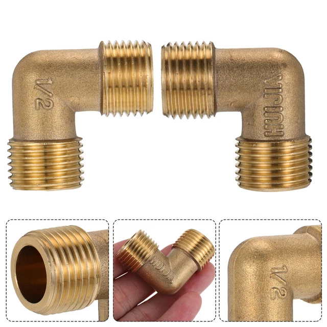 Rohrverbinder Rohrverbindungsstücke Messing Flicker Golden Kupfer